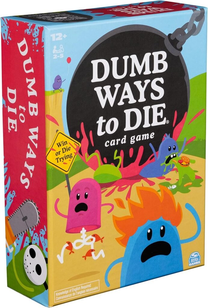 Dumb Ways to Die Viral Video Card Game - Fun Adult Party Game for Families Kids Ages 12+