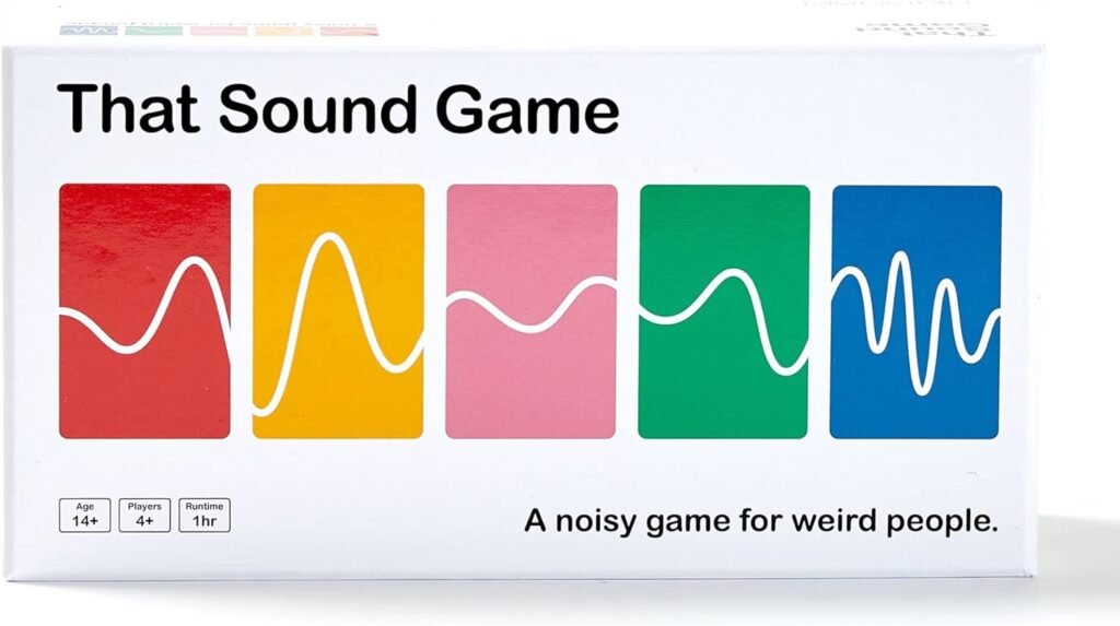 That Sound Game A noisy game for weird people – Party Game for Adults Teens (14+)