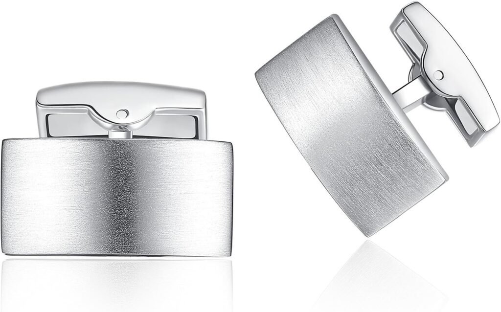 Rectangle Cufflinks for Mens Shirts Business Wedding Gift