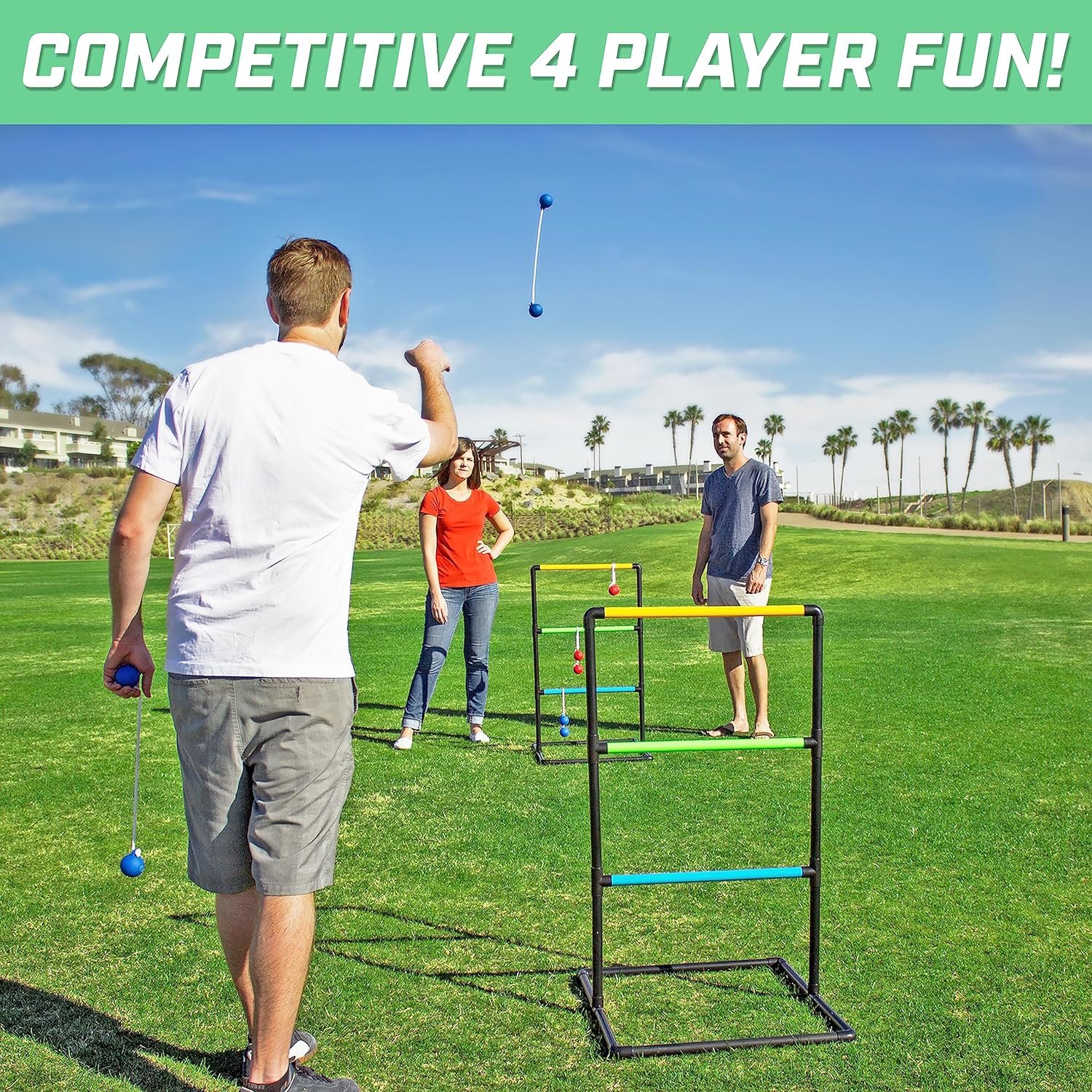 Comparing GoSports Ladder Toss, Cipton Slam Pong, and Giant Tic Tac Toe