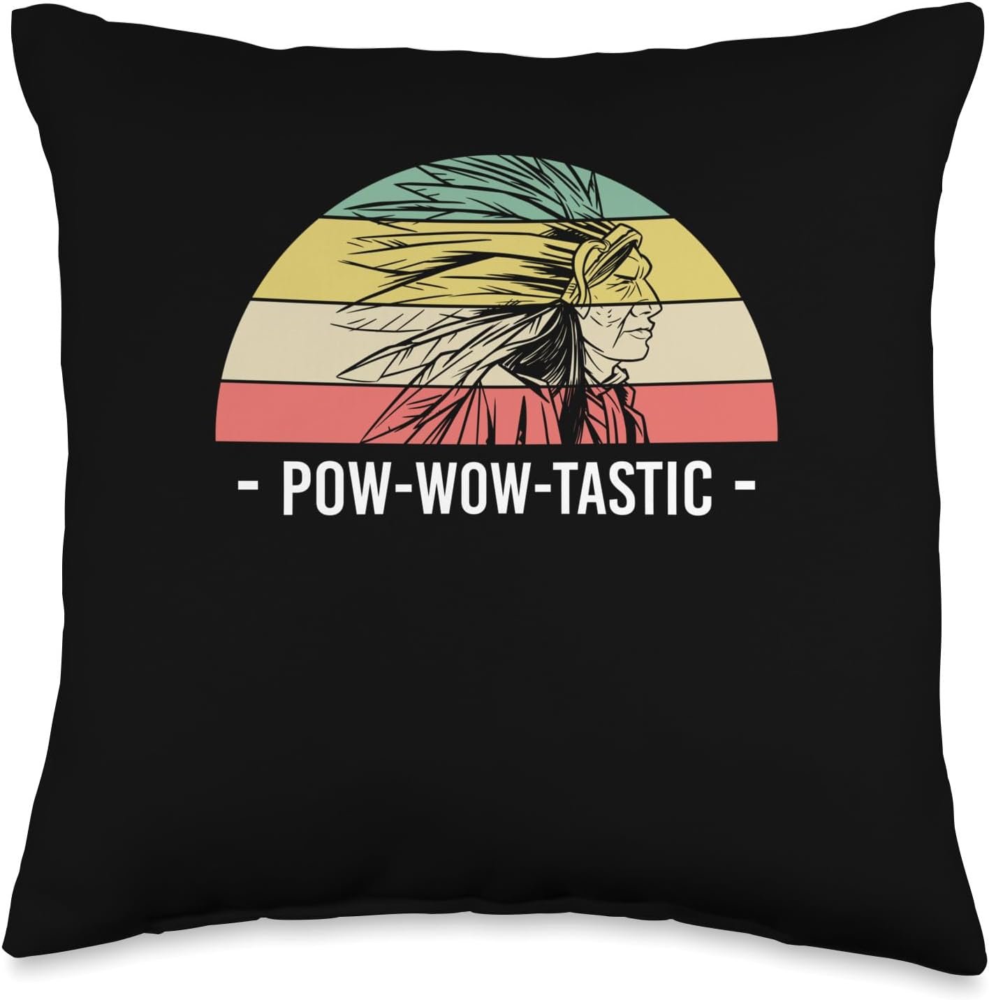 Pow-Wow-Tastic Native American Throw Pillow Review