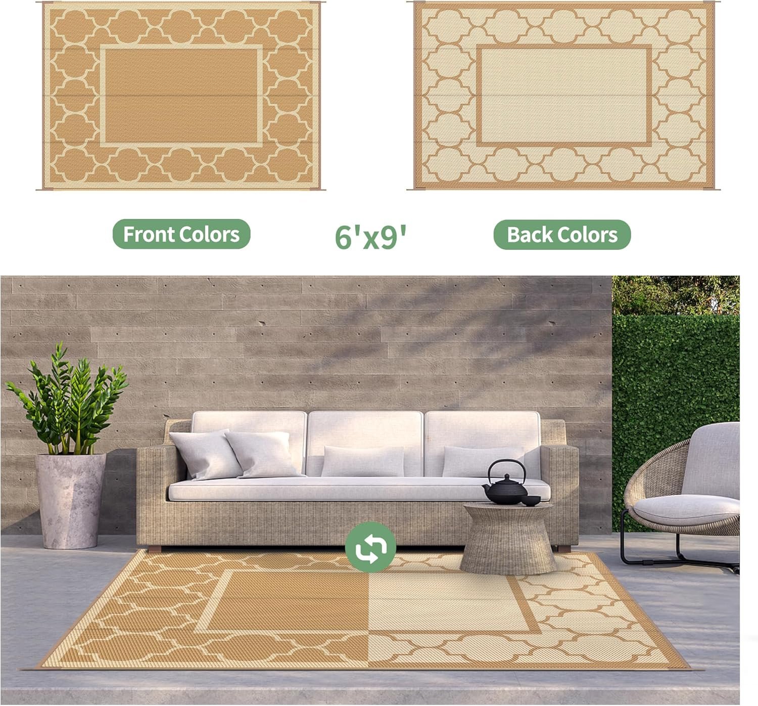 Comparing Patio Essentials: Rugs, Torch Lights, and Flower Lights